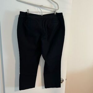 Ann Taylor Factory Black Cropped Pants